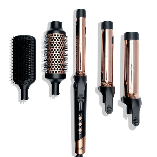 SRI CurlQ-5-in-1 Curling Kit (Long Barrel)
