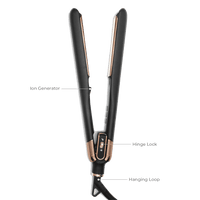SRI StyleQ Black - Ionic Graphene Flat Iron